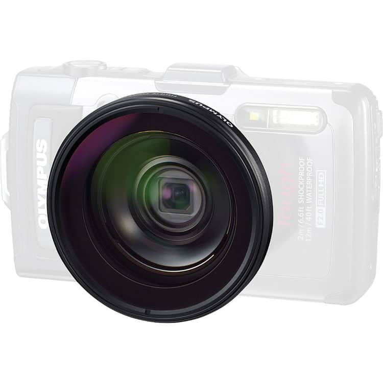 OLYMPUS FCON-T01 Fisheye Converter + CLA-T01 Adapter