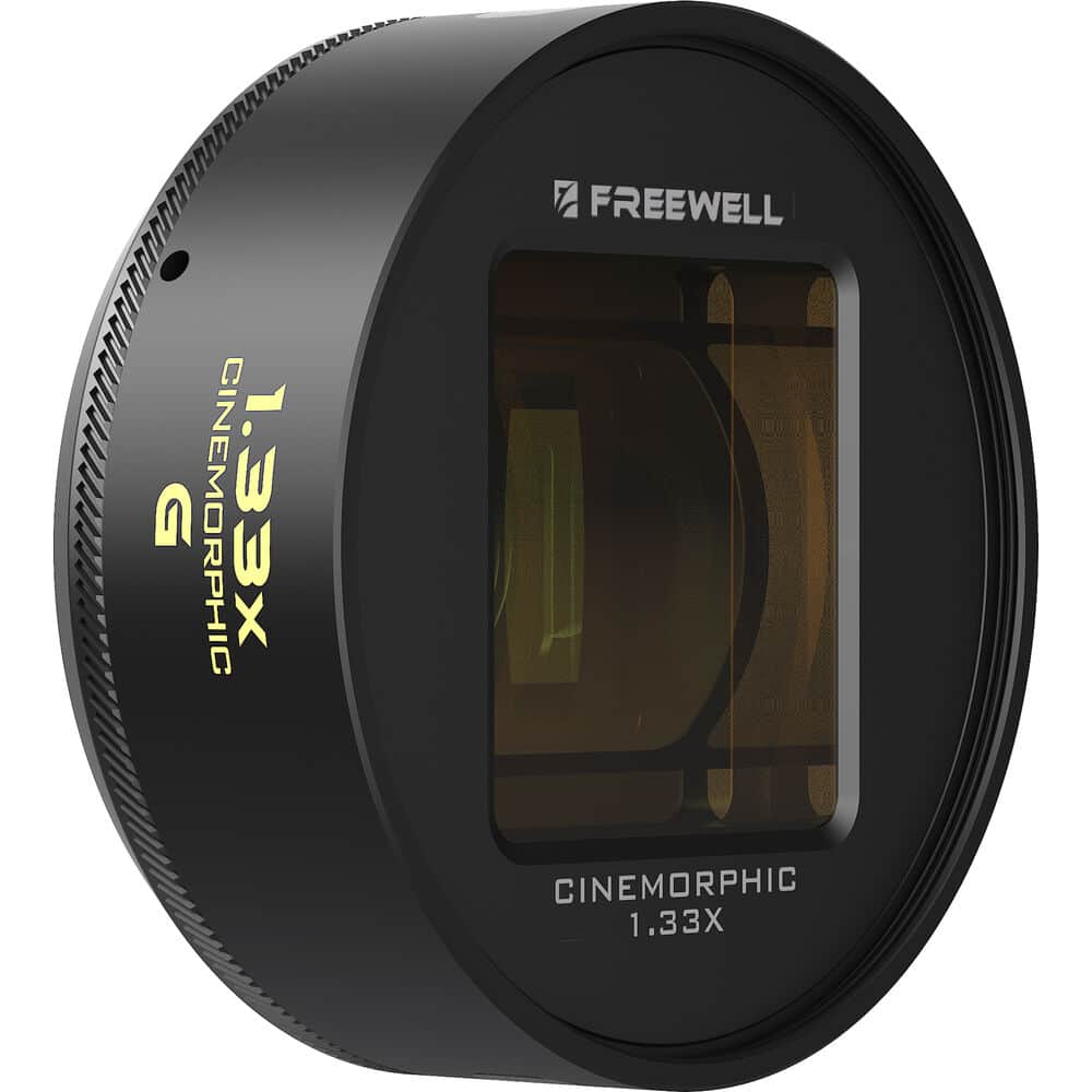 Freewell 1.33x Anamorphic Lens for Smartphone with 17mm Mount (Gold Flare)