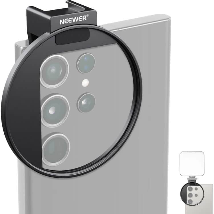 NEEWER LA006 67mm Telefon Filtre Yuvası Klipsi