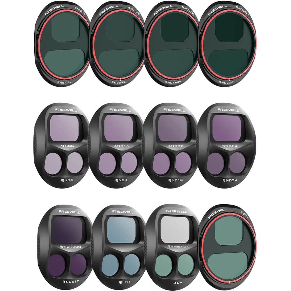 Freewell DJI Mavic 4 Pro Mega Filter Set (12-Pack)