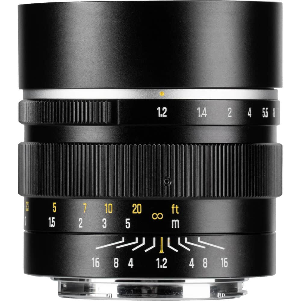 7Artisans 50mm F1.2 Sony (E Mount) MF APS-C Lens Siyah