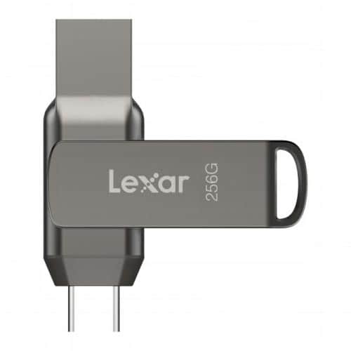 Lexar 256 GB JumpDrive Dual Drive D400 USB 3.1 Type-C