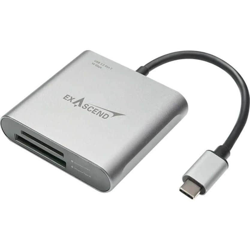 Exascend CFexpress Type B /SD Card Reader