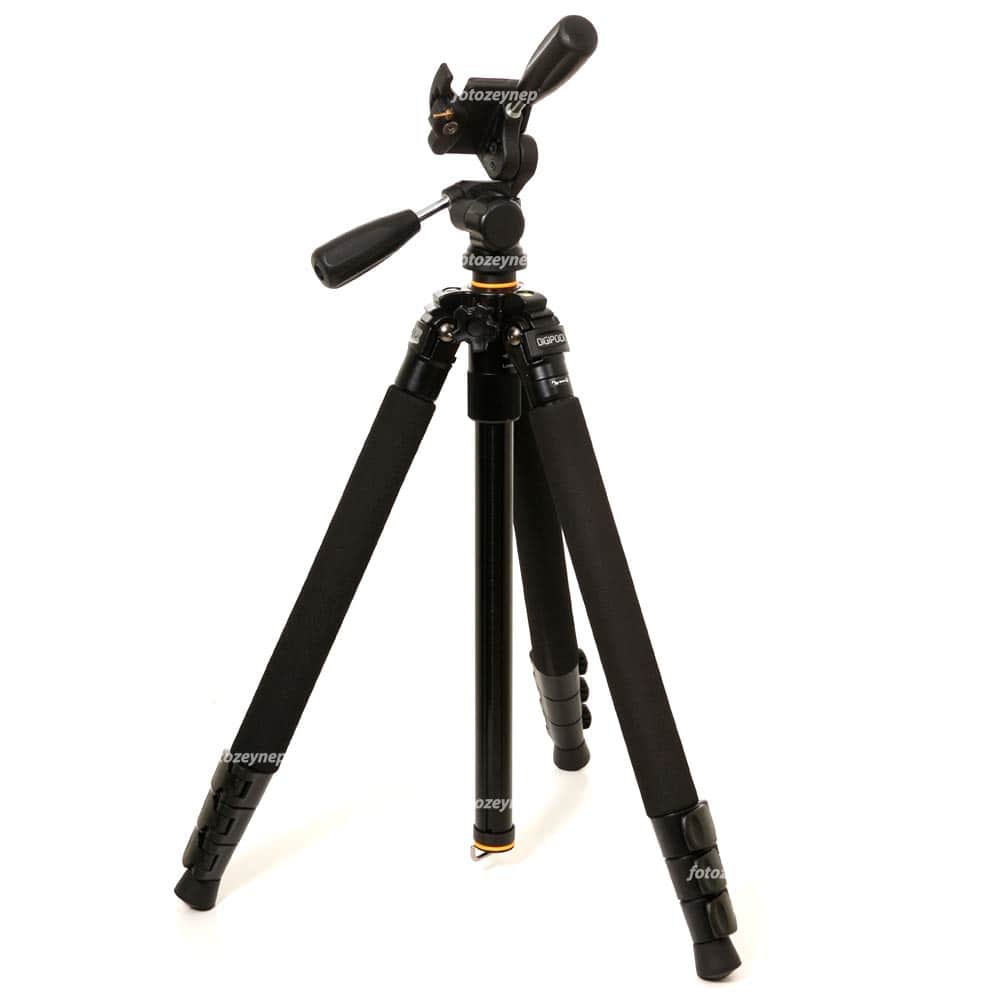 Digipod A-2841NXP Profesyonel Tripod + PH-223 Kollu Kafa