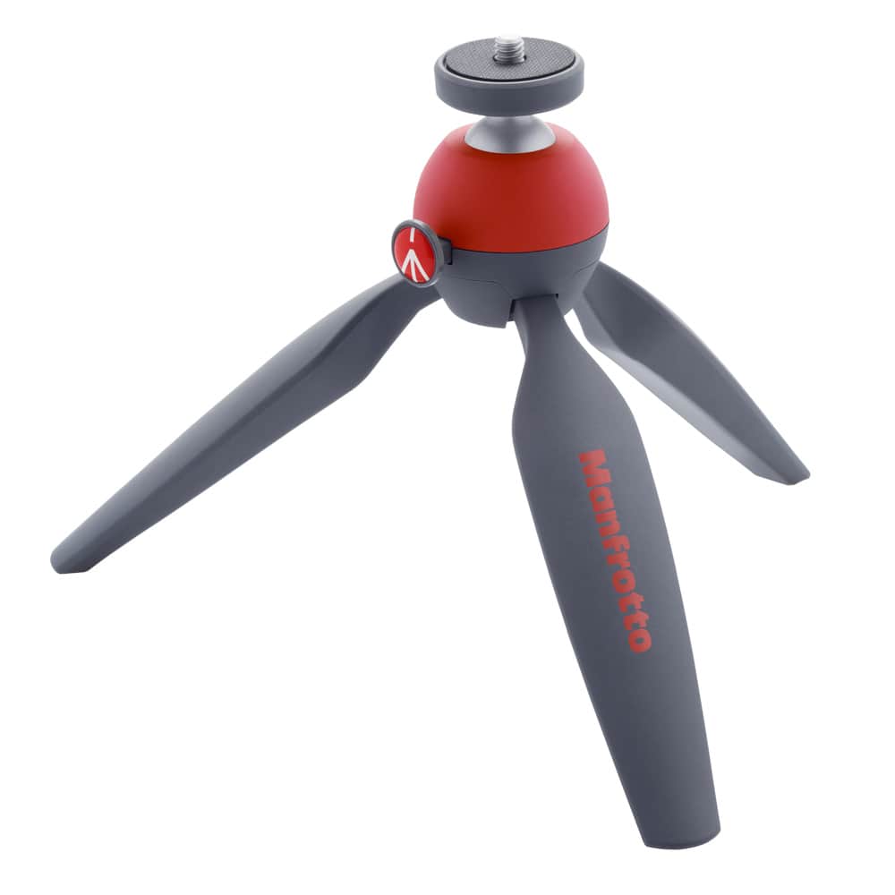 Manfrotto MTPIXI-RD Pixi Mini Table Top Tripod (Red)
