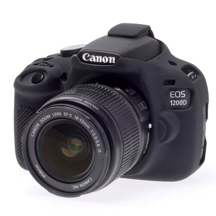 EasyCover Silikon Kılıf (Canon EOS 1200D Siyah)