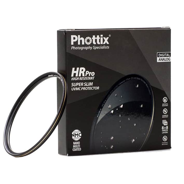 Phottix 82mm UV (Ultra Viole) HR Pro Grade NMC Nano Multi Coated 1mm Super Slim Filtre