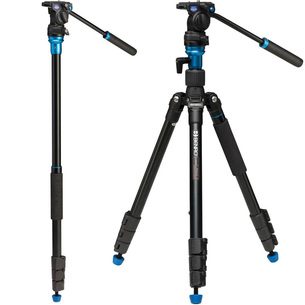 Benro A1883FS2C Aero 2 Video Travel Angel Tripod Kit