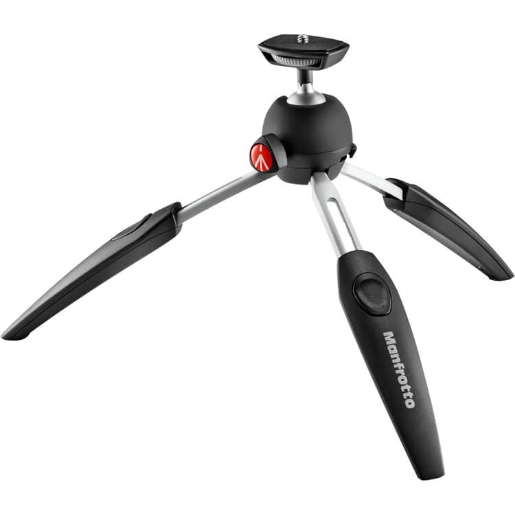 Manfrotto MTPIXIEVO-BK 2 Section Pixi Mini Table Top Tripod (Black)