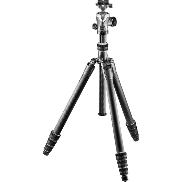 Gitzo GK2545T-82QD Series 2 Traveler Carbon Fiber Tripod with Center Ball Head 