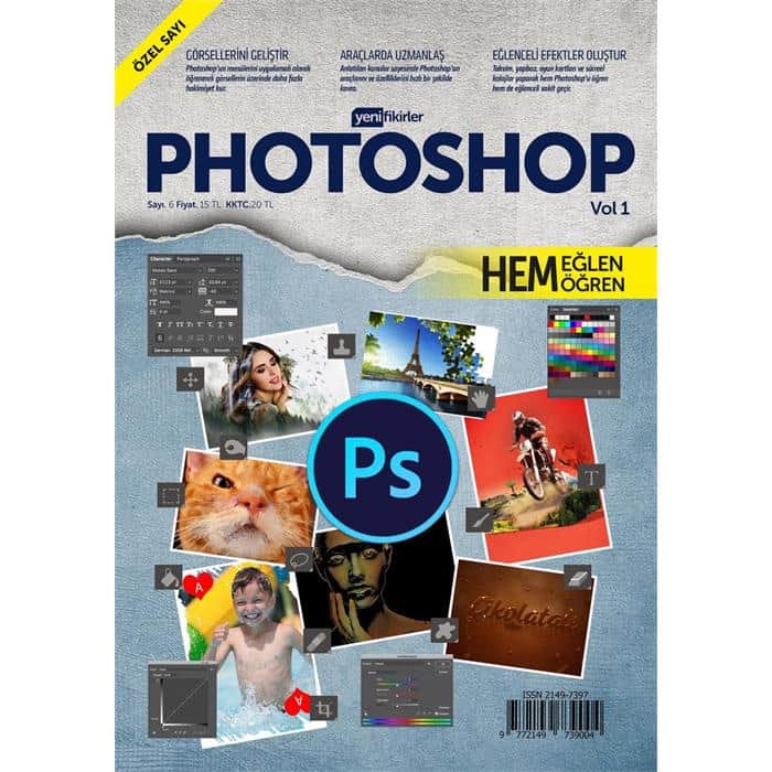 Digital SLR Photography Photoshop Vol.1 Özel Sayı