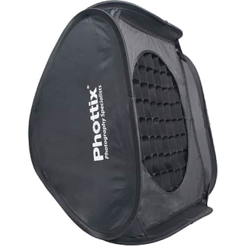 Phottix Transfolder Softbox Deluxe with Cerberus Multi Mount Holder Kit 60x60cm
