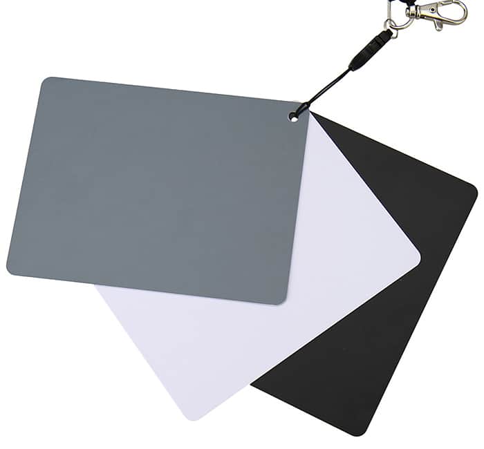 JJC GC-3 3in1 Beyaz Ayarı &amp; Gri Kart Seti (10 x 13 cm)