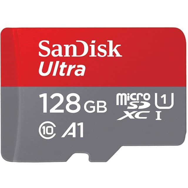 Sandisk 128 GB microSDXC C10 A1 U1 667x 100 mb/s + Adaptör