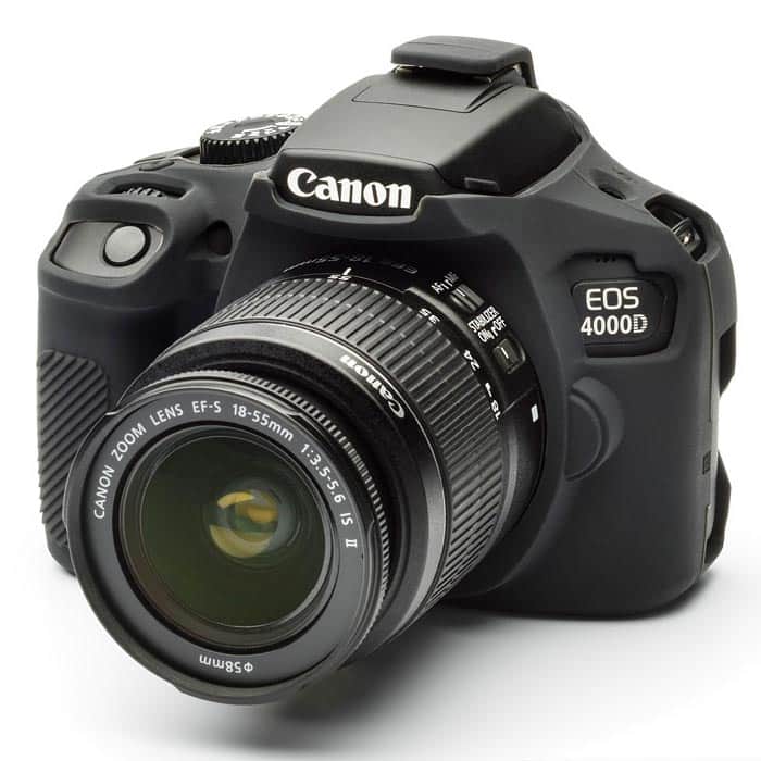 EasyCover Silikon Kılıf (Canon EOS 4000D Siyah)