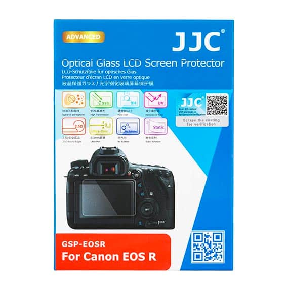 JJC GSP-EOSR Ultra İnce LCD Ekran Koruyucu (Canon EOS R)