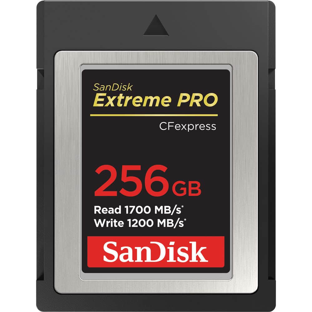 Sandisk 256GB Extreme PRO CFexpress Card Type B