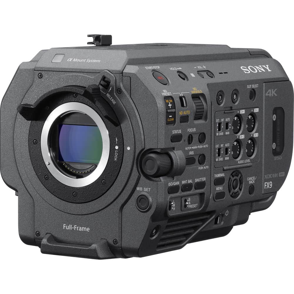 Sony PXW-FX9 XDCAM 6K Full-Frame Sinema Kamera