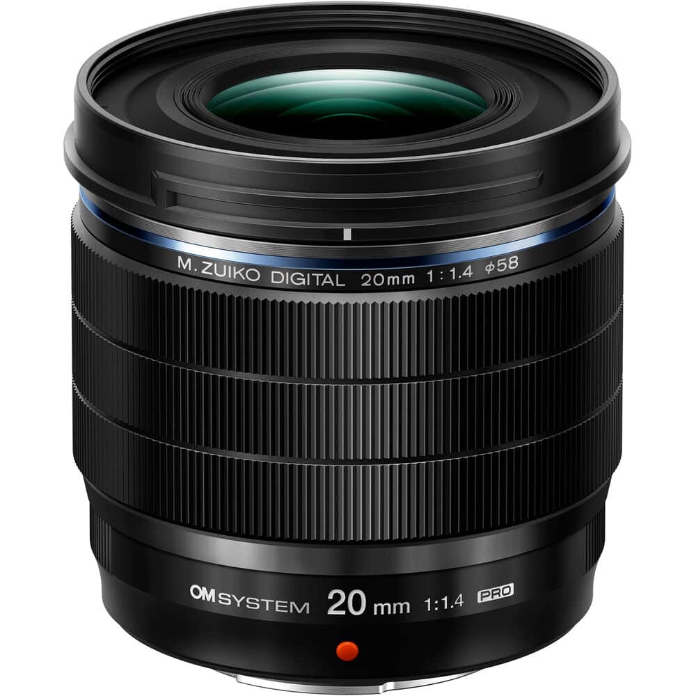 Olympus OM SYSTEM M.Zuiko Digital ED 20mm f/1.4 PRO Lens 