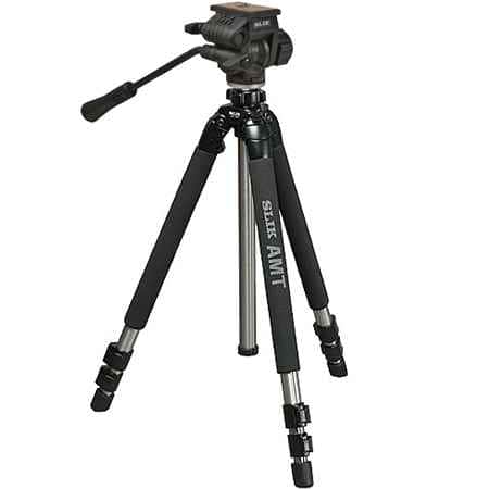 Slik Pro 700 QF Profesyonel Tripod + 504 QF II Fluid Video Head + Taşıma Kılıfı
