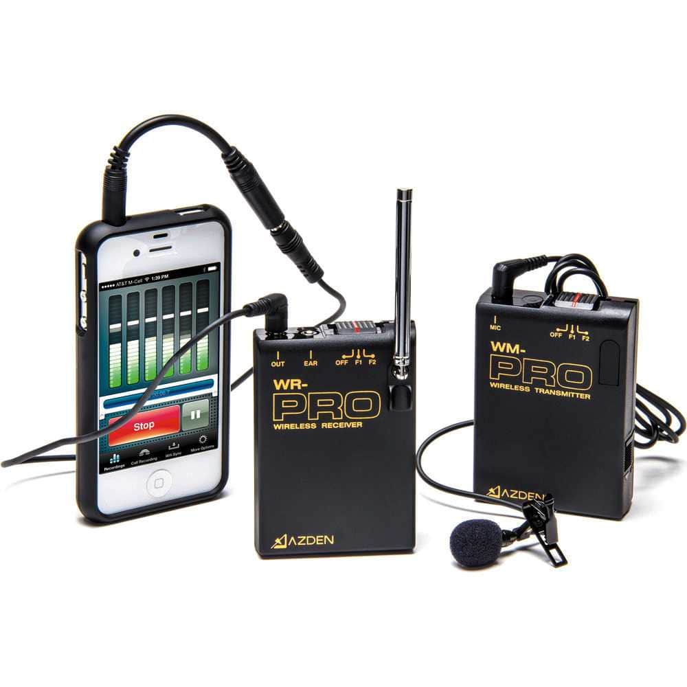 Azden WLX-PRO+i Pro Series DSLR Wireless System