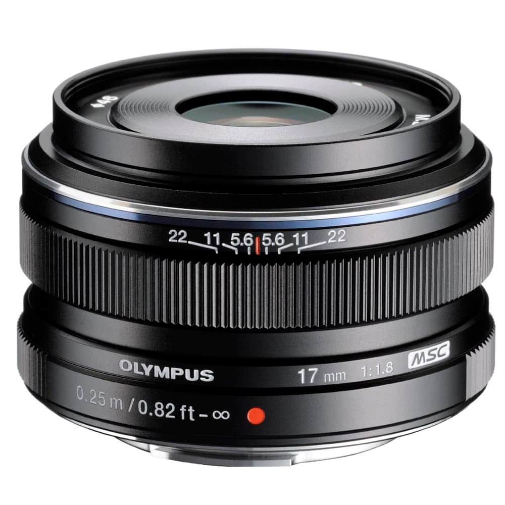 Olympus m.Zuiko ED 17mm 1:1.8 MSC (Siyah)