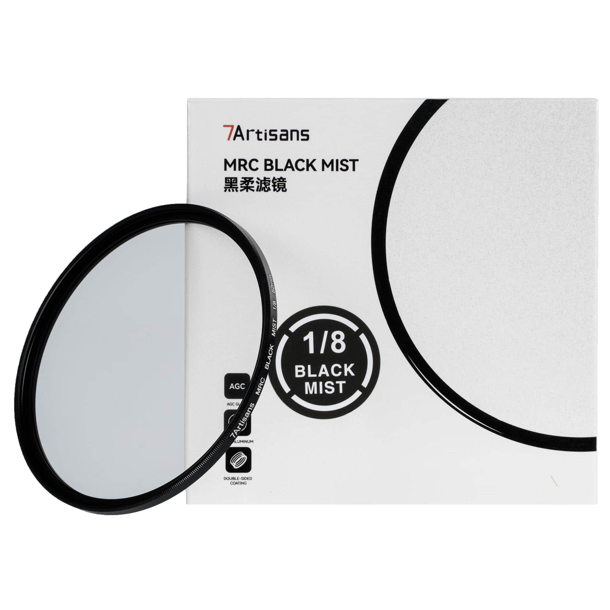 7Artisans 67mm 1/8 Black Mist Filtre