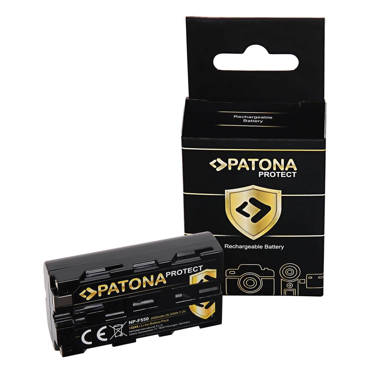 Patona 13245 Protect NP-F550 Sony Batarya