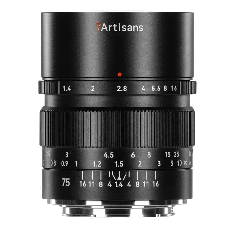 7Artisans 75mm F1.4 Sony (E Mount)