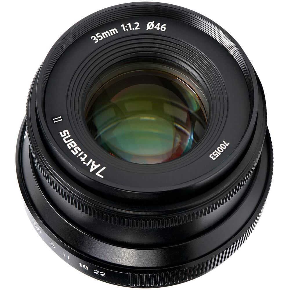 7Artisans 35mm F1.2 Mark II Sony (E Mount) MF APS-C Lens Siyah
