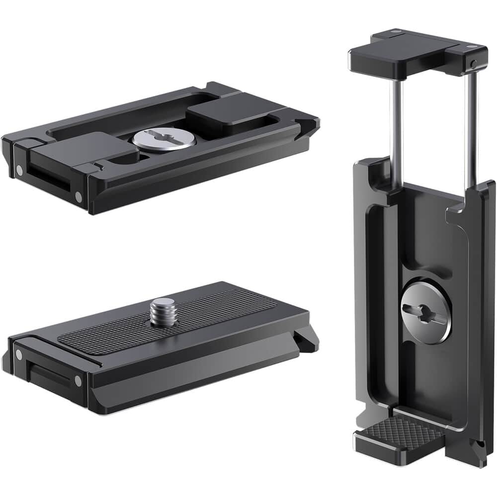Freewell Arca-Type Compatible Quick Release Plate with Smartphone Holder