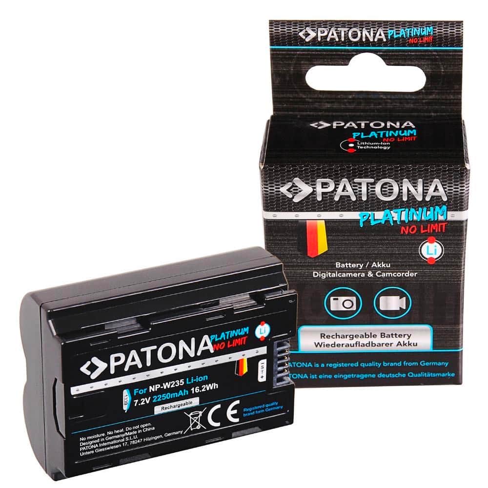 Patona 1339 Platinum NP-W235 Fujifilm Batarya