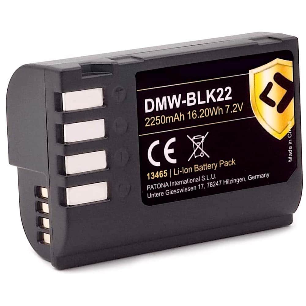 Patona 13465 Premium DMW-BLK22 Panasonic Batarya