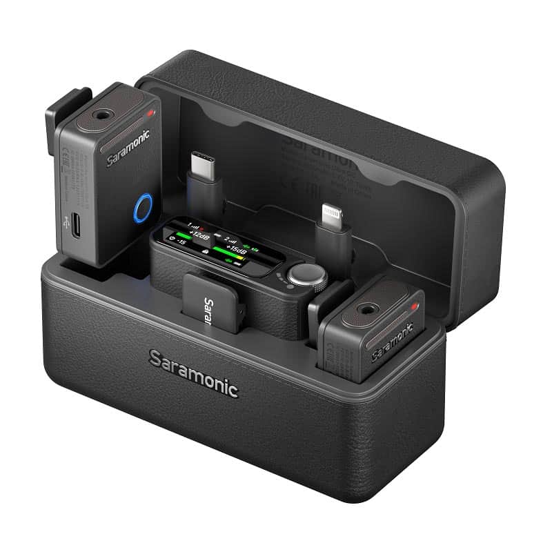 Saramonic Ultra 01 ( Rx9+Tx9+Tx9 – Black) Kablosuz Mikrofon