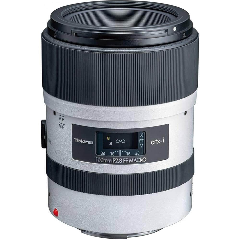 Tokina 100mm F2.8 atx-i 1:1 FF Macro (Nikon F, White)