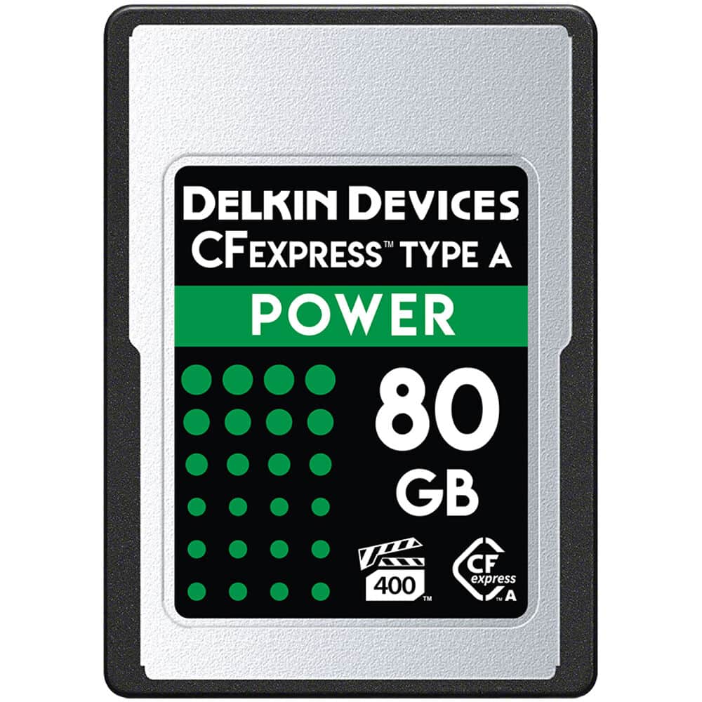 Delkin Devices 80GB POWER CFexpress™ Type A Memory Cards