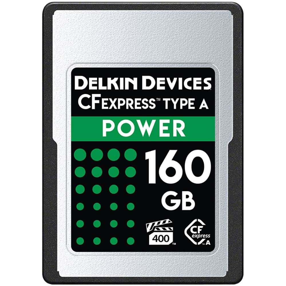 Delkin Devices 160GB POWER CFexpress™ Type A Memory Cards