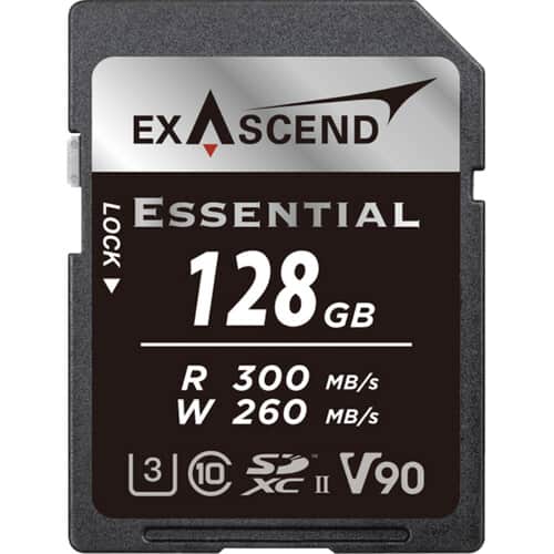 Exascend 128GB Essential 300MB/s V90 SDXC Hafıza Kartı