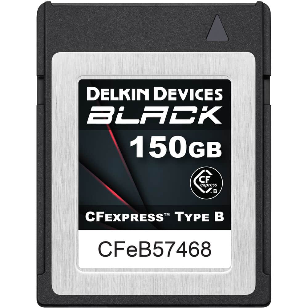 Delkin Devices 150GB BLACK CFexpress™ Type B Memory Cards