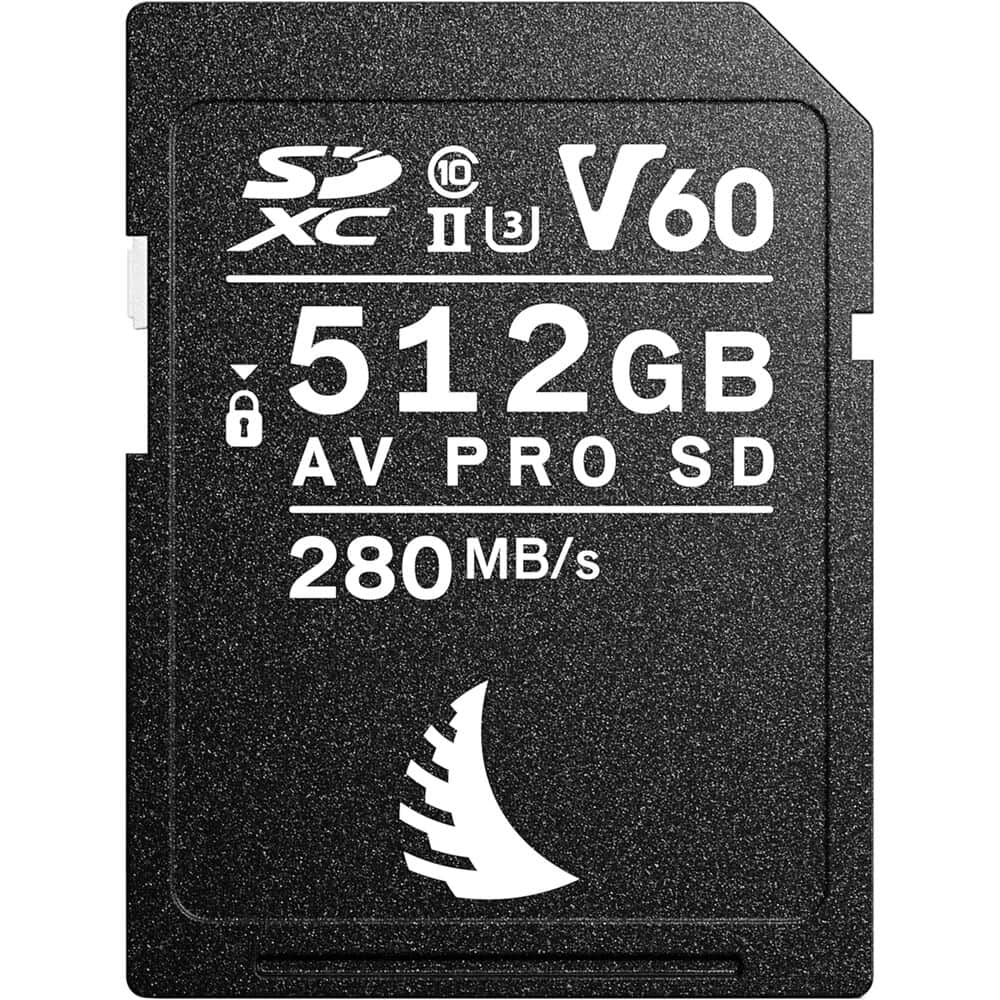 Angelbird 512GB AV Pro MK2 V60 UHS-II SDXC Memory Card 280mb/s