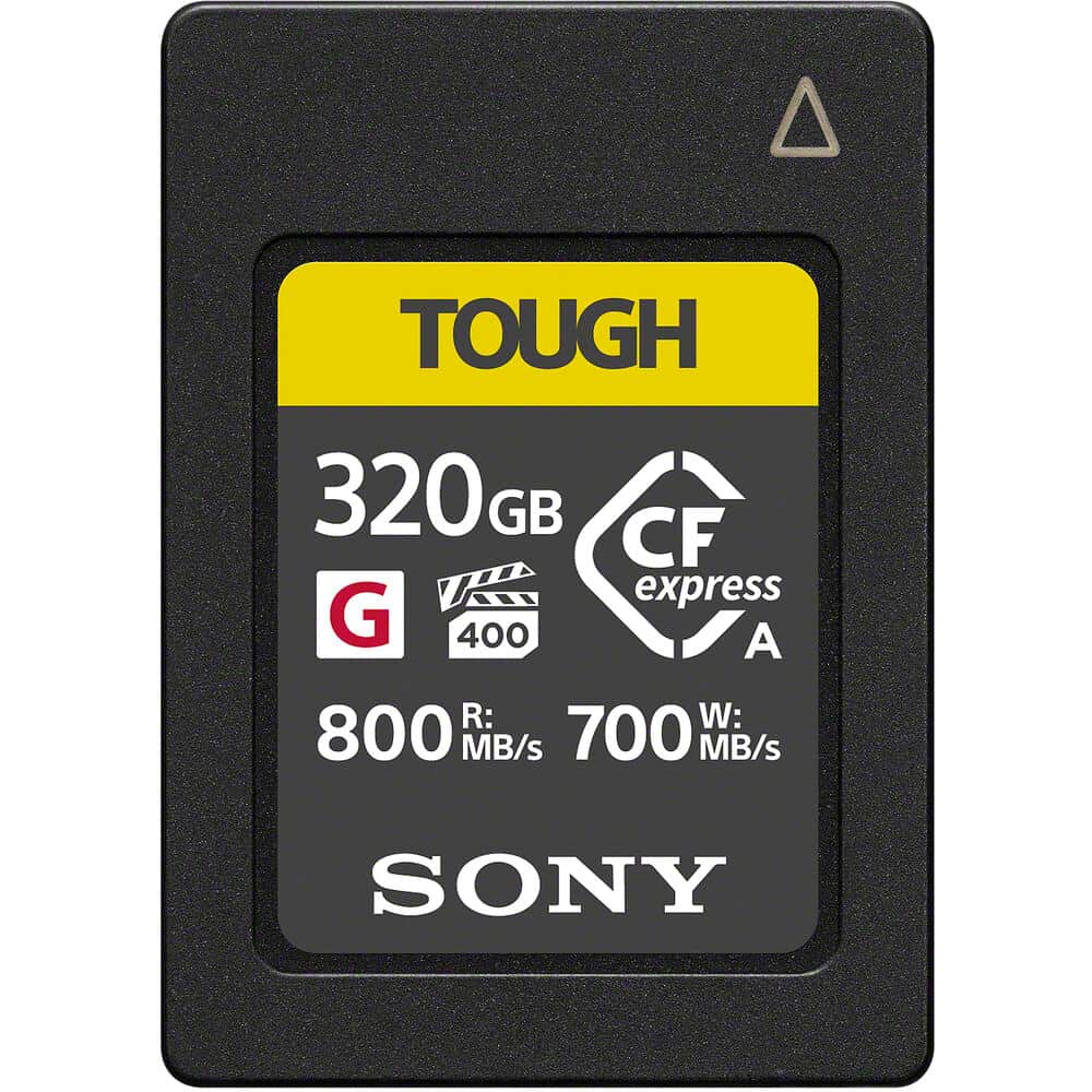 Sony 320GB CFexpress Type A Tough Hafıza Kartı (CEA-G320T)