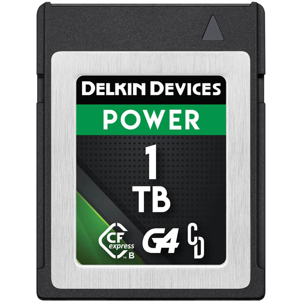 Delkin Devices 1 TB POWER G4 CFexpress™ Type B Memory Cards