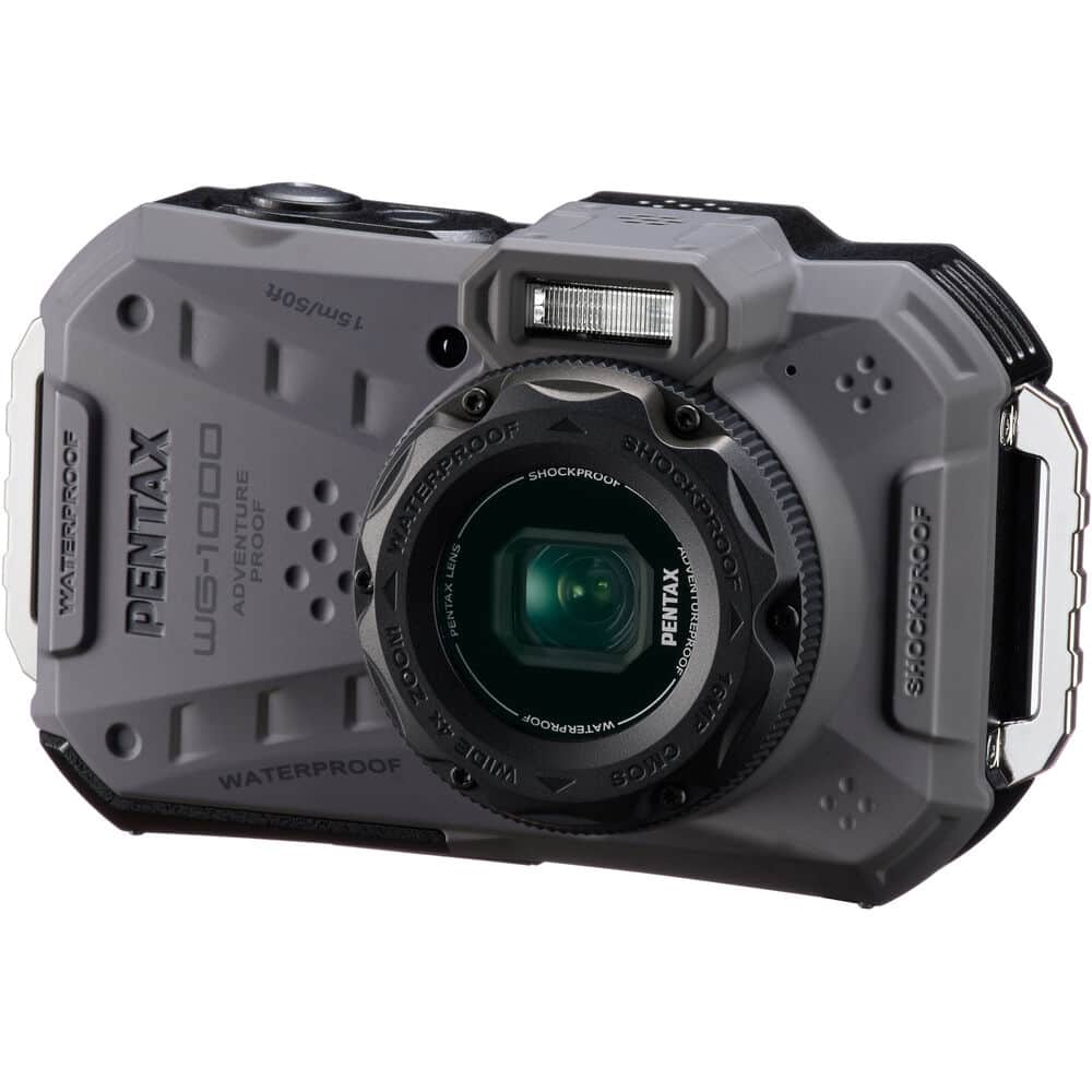 PENTAX WG-1000 Outdoor Fotoğraf Makinesi (Gri)