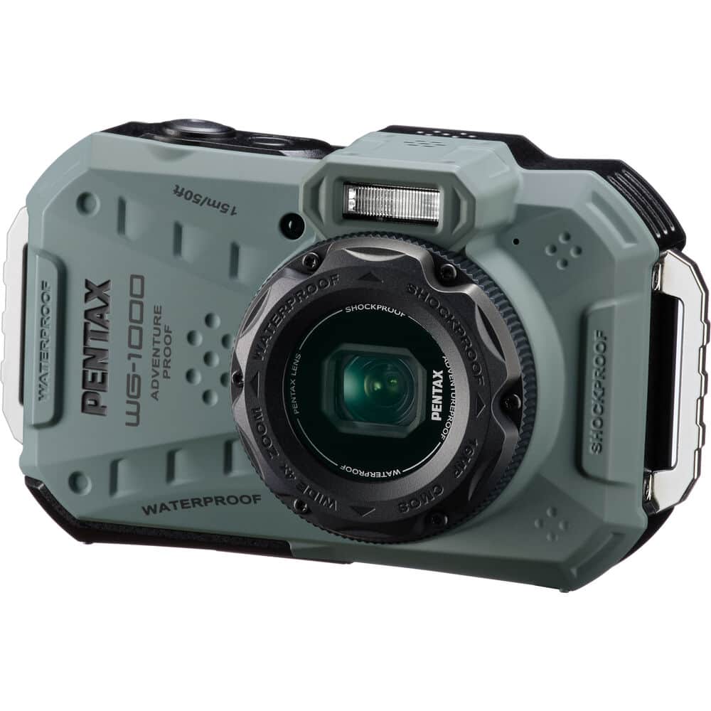 PENTAX WG-1000 Outdoor Fotoğraf Makinesi (Yeşil)