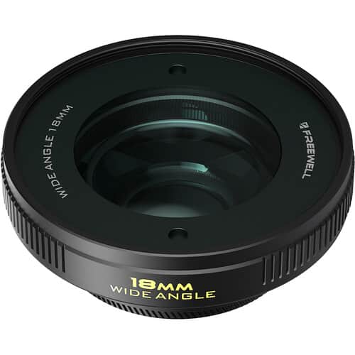 Freewell 18mm Wide-Angle Lens for Smartphones with 17mm Mount