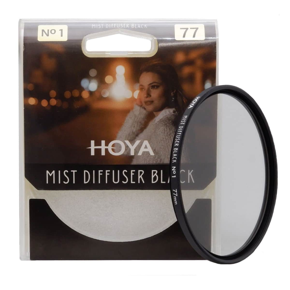 Hoya Mist Diffuser Black No. 1 Filter 77mm