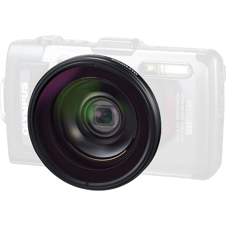 OLYMPUS FCON-T01 Fisheye Converter + CLA-T01 Adapter