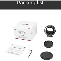 7Artisans Adaptör Autofocus Canon EF - Sony E