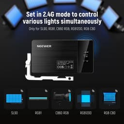 NEEWER SL90 RGB Mini Mobil Video Işığı