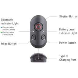 PGYTECH CapLock MantisPod Power Grip (GoPro Edition) | Tripod &amp; El Grip &amp; Güç Kaynağı